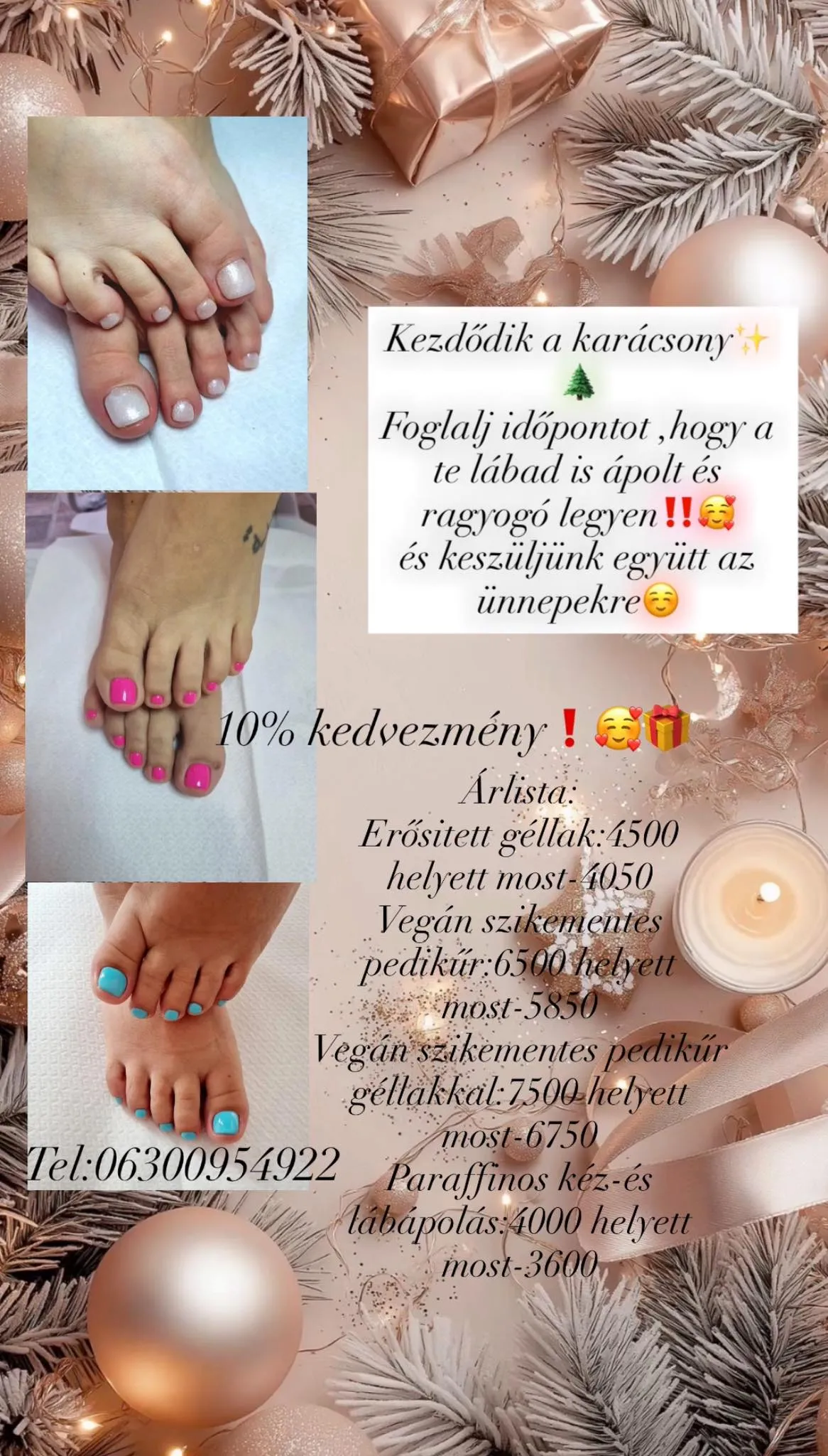 Referencia munka 7 — Viki Pedikűr Kalocsa