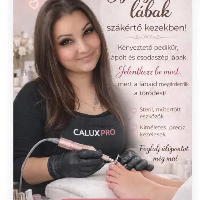 Viki, CALLUX-képzett pedikűrös Kalocsán